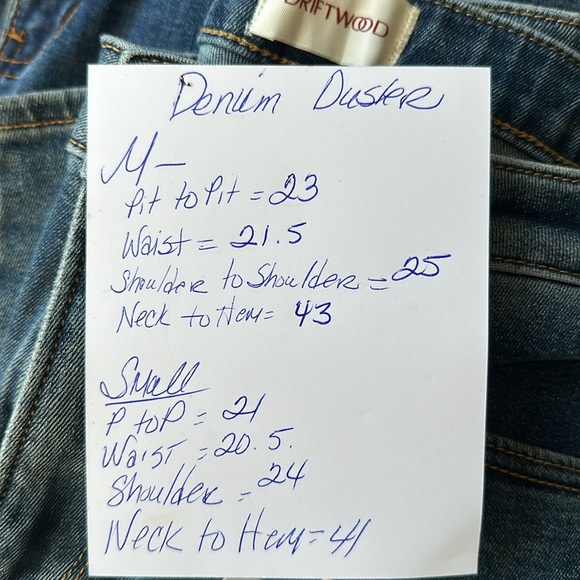 Denim Coat/Dress - Picture 4 of 8